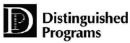 Distinguished Programs Logo